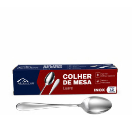 COLHER DE MESA INOX LUARE C/12 MR493